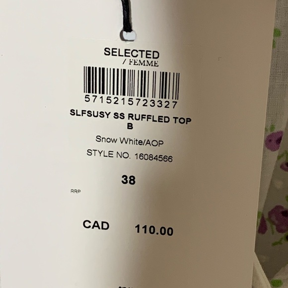 selected Femme blouse NWT - Picture 5 of 5